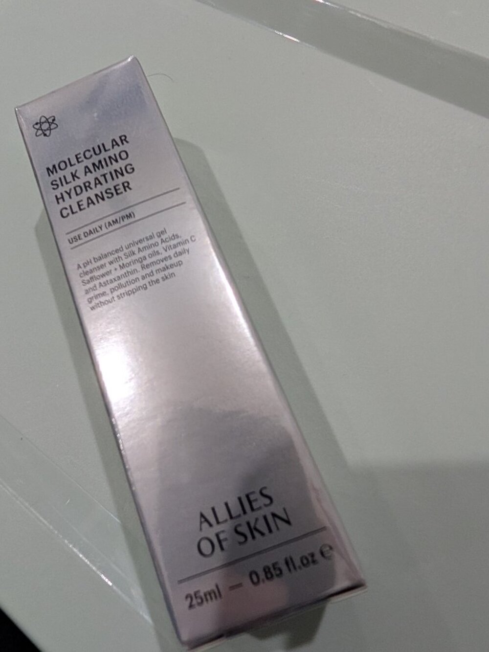 Allies of skin molecular silk amino hydrating cleanser